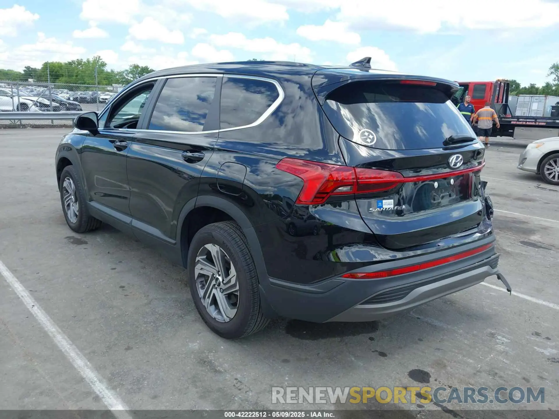 3 Photograph of a damaged car 5NMS1DAJ0PH600595 HYUNDAI SANTA FE 2023