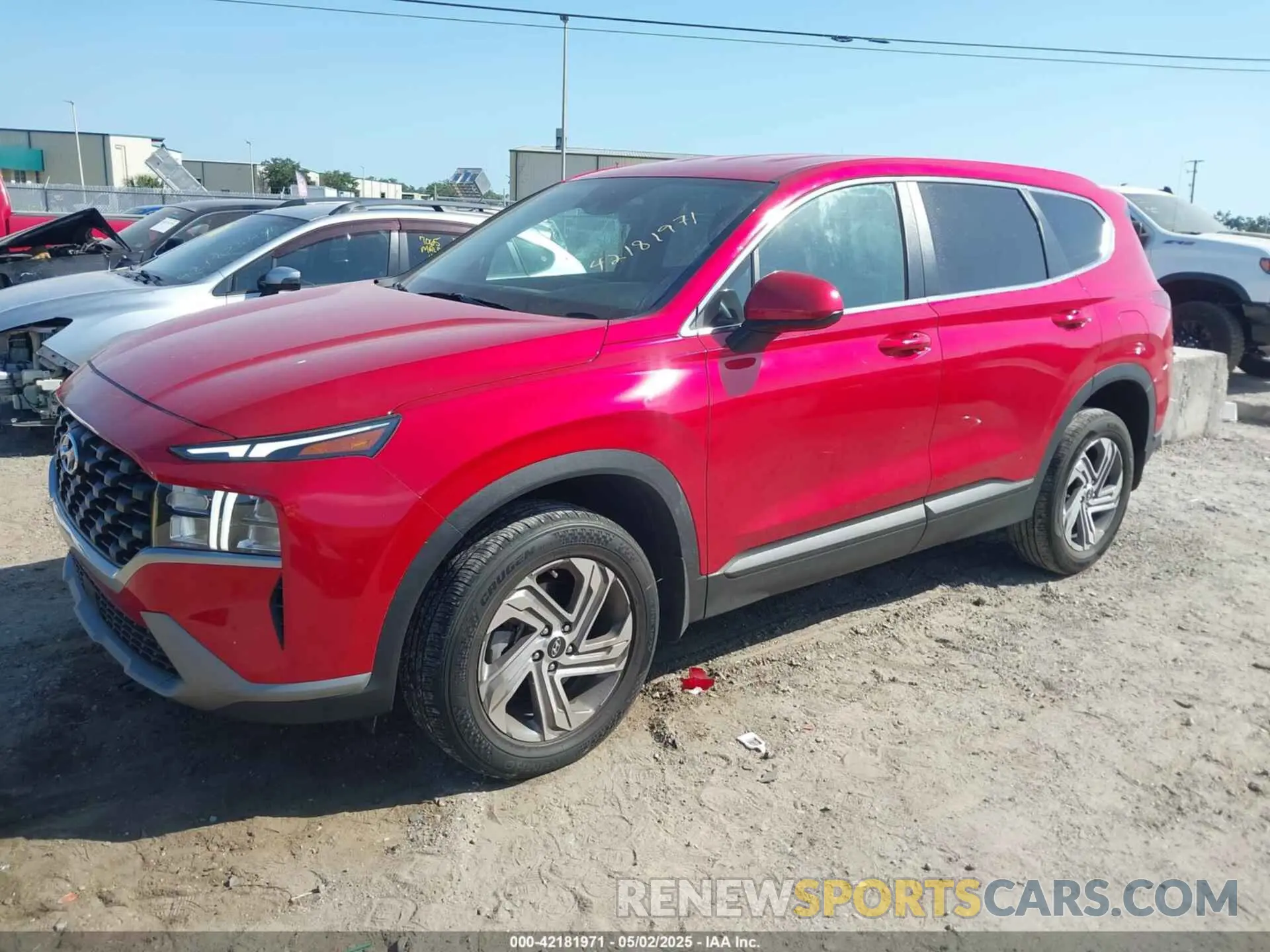 2 Photograph of a damaged car 5NMS1DAJ4PH494250 HYUNDAI SANTA FE 2023