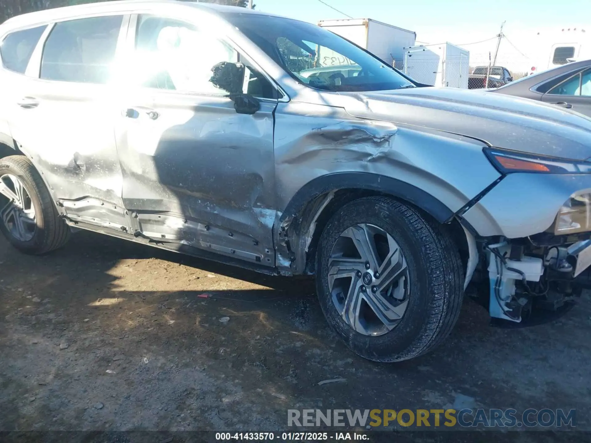 6 Фотография поврежденного автомобиля 5NMS1DAJ7PH613845 HYUNDAI SANTA FE 2023
