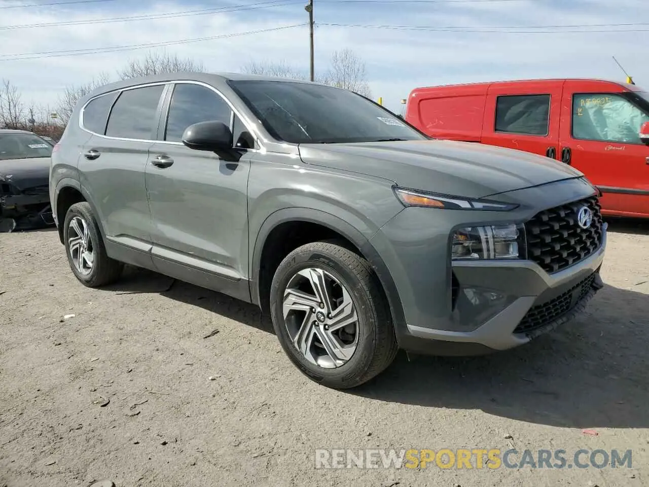 4 Фотография поврежденного автомобиля 5NMS1DAJXPH502836 HYUNDAI SANTA FE 2023