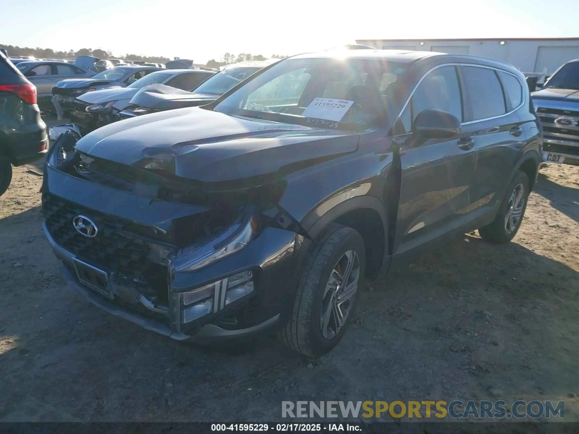 2 Photograph of a damaged car 5NMS1DAJXPH598936 HYUNDAI SANTA FE 2023