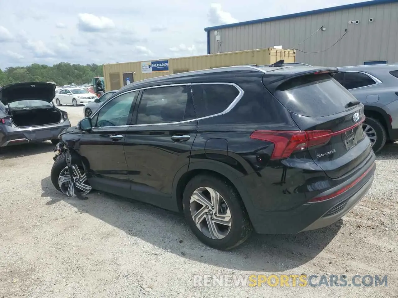 2 Photograph of a damaged car 5NMS24AJ1PH527251 HYUNDAI SANTA FE 2023
