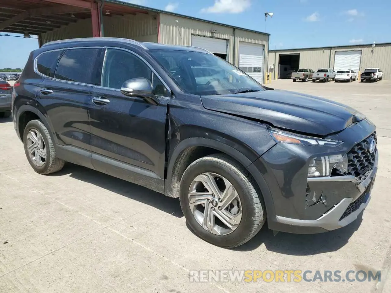 4 Фотография поврежденного автомобиля 5NMS24AJ2PH556001 HYUNDAI SANTA FE 2023