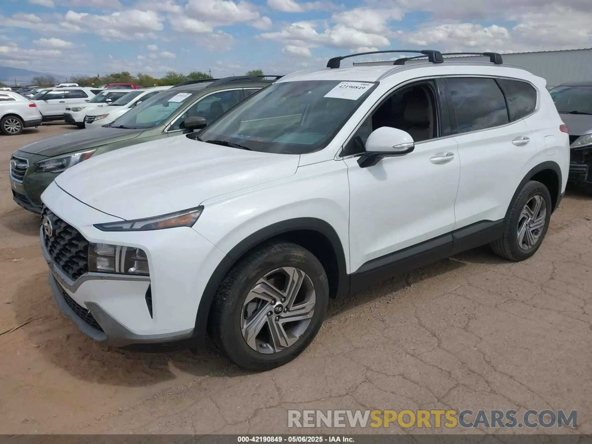2 Photograph of a damaged car 5NMS24AJ3PH482782 HYUNDAI SANTA FE 2023