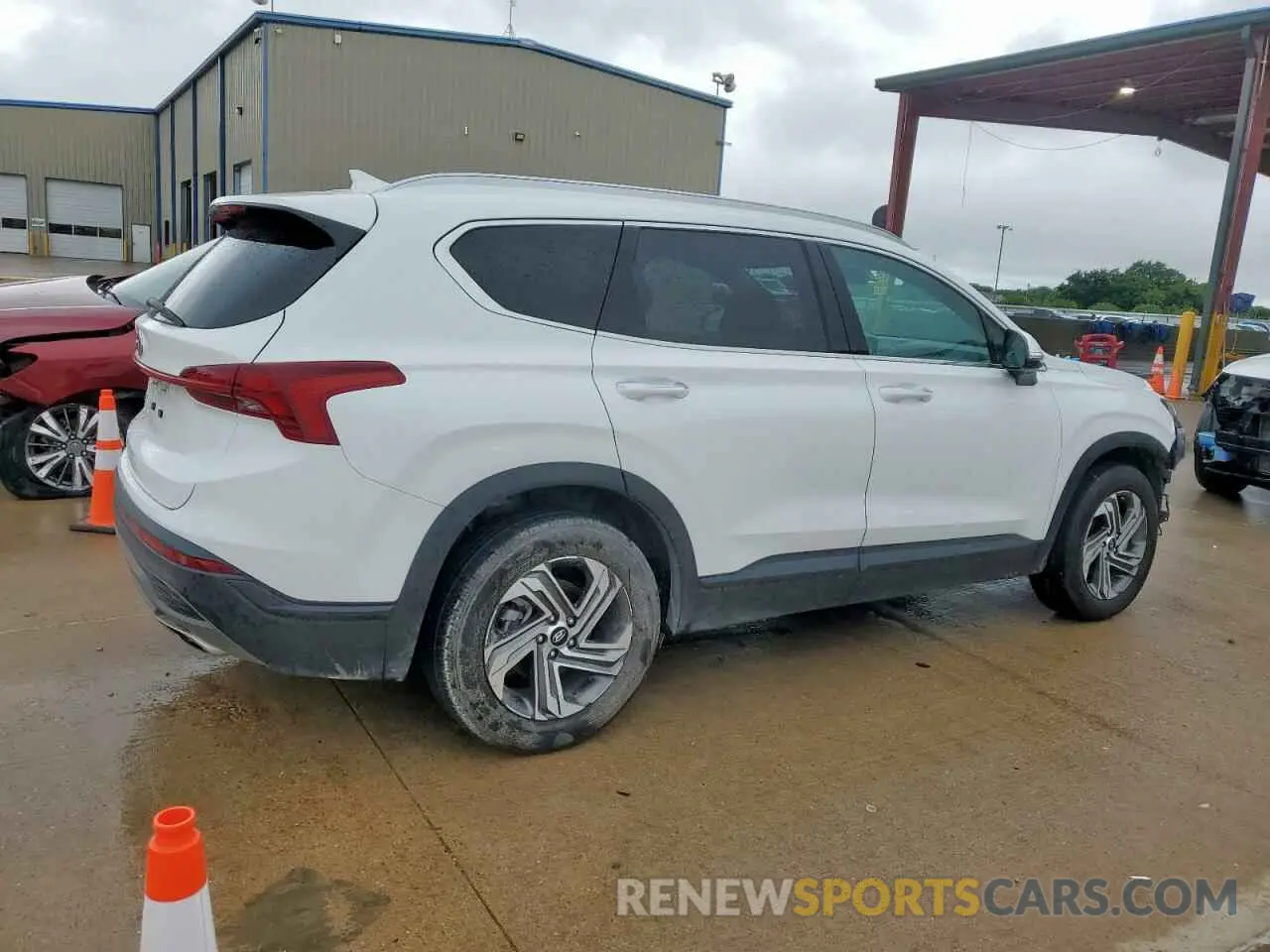 3 Photograph of a damaged car 5NMS24AJ3PH548456 HYUNDAI SANTA FE 2023