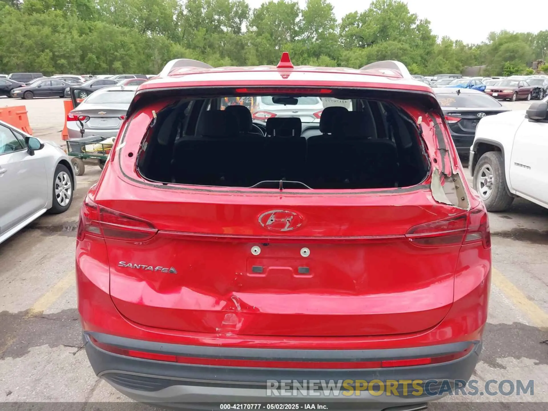 6 Photograph of a damaged car 5NMS24AJ4PH539023 HYUNDAI SANTA FE 2023