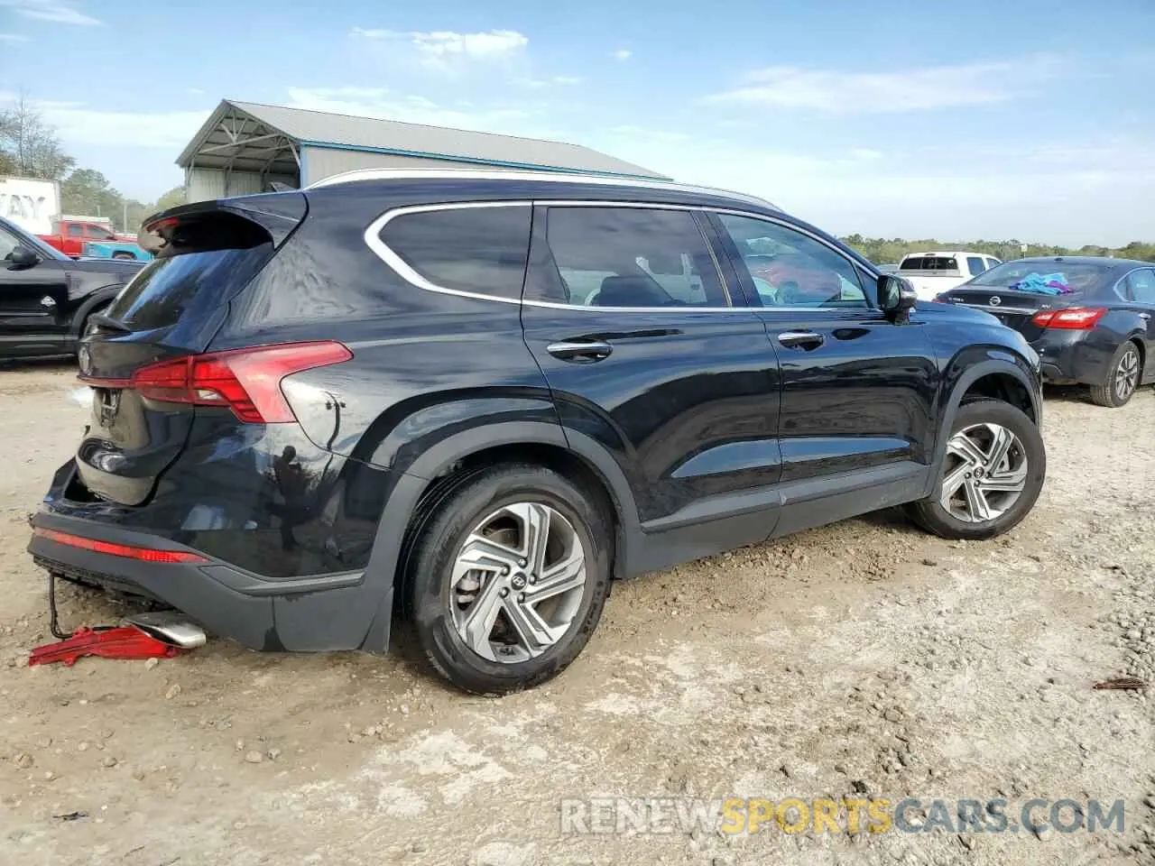 3 Фотография поврежденного автомобиля 5NMS24AJ4PH545565 HYUNDAI SANTA FE 2023