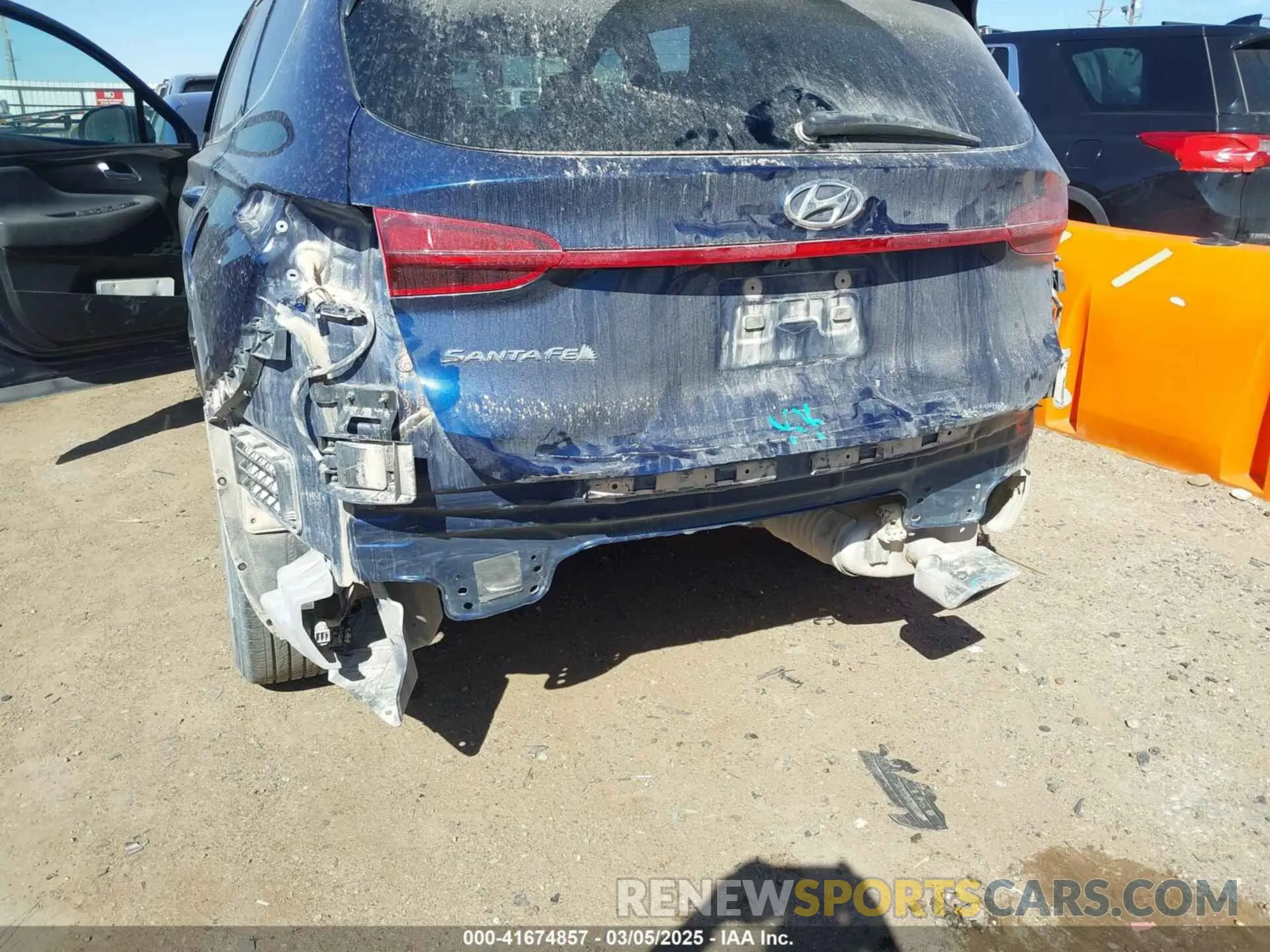 6 Фотография поврежденного автомобиля 5NMS24AJ5PH506449 HYUNDAI SANTA FE 2023