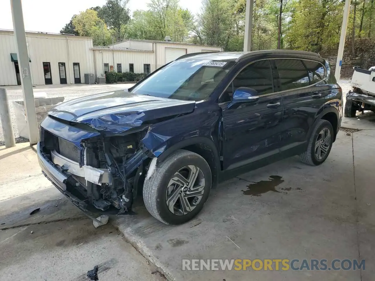 1 Photograph of a damaged car 5NMS24AJ5PH546689 HYUNDAI SANTA FE 2023
