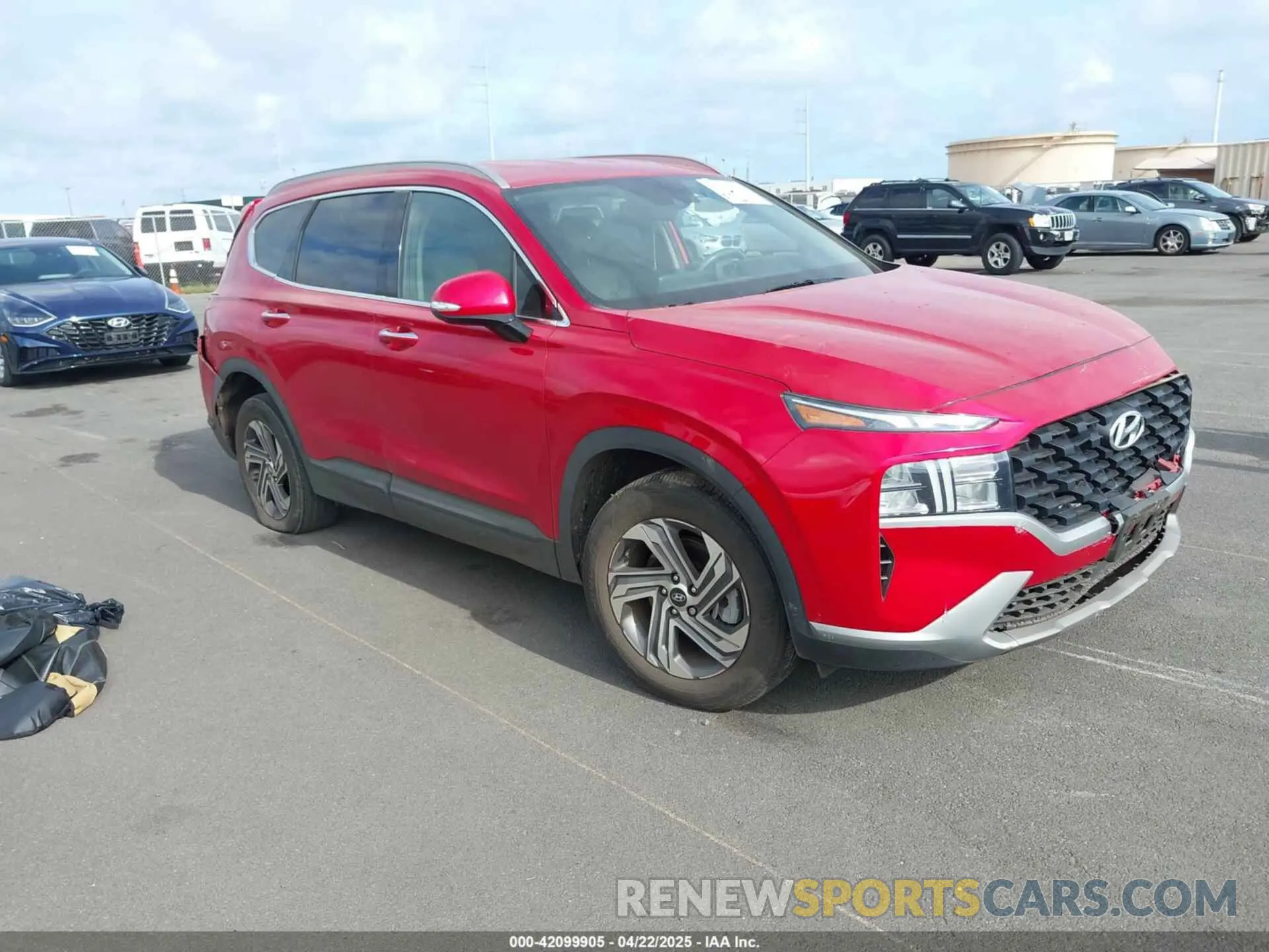 1 Фотография поврежденного автомобиля 5NMS24AJ5PH581071 HYUNDAI SANTA FE 2023
