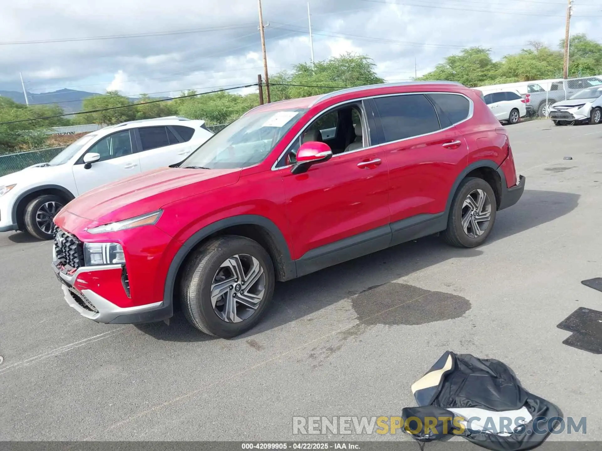 2 Фотография поврежденного автомобиля 5NMS24AJ5PH581071 HYUNDAI SANTA FE 2023
