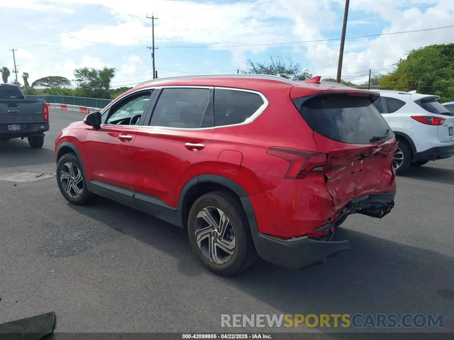 3 Фотография поврежденного автомобиля 5NMS24AJ5PH581071 HYUNDAI SANTA FE 2023