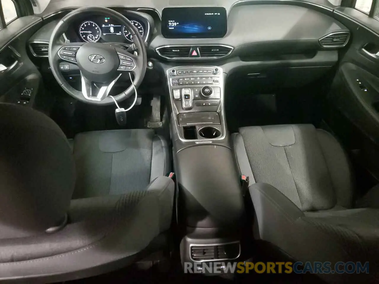 8 Фотография поврежденного автомобиля 5NMS24AJ5PH597092 HYUNDAI SANTA FE 2023