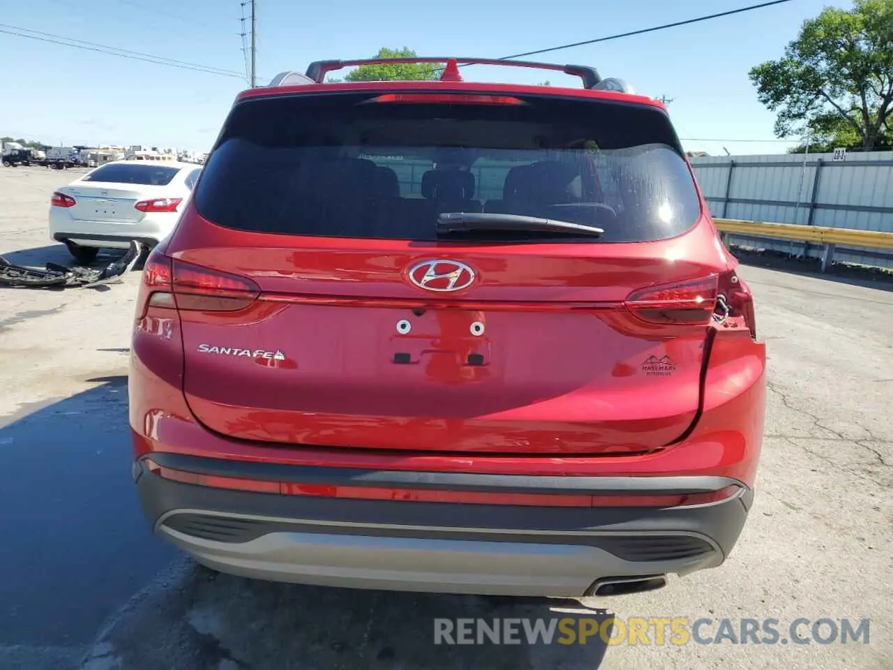 6 Фотография поврежденного автомобиля 5NMS24AJ7PH507733 HYUNDAI SANTA FE 2023