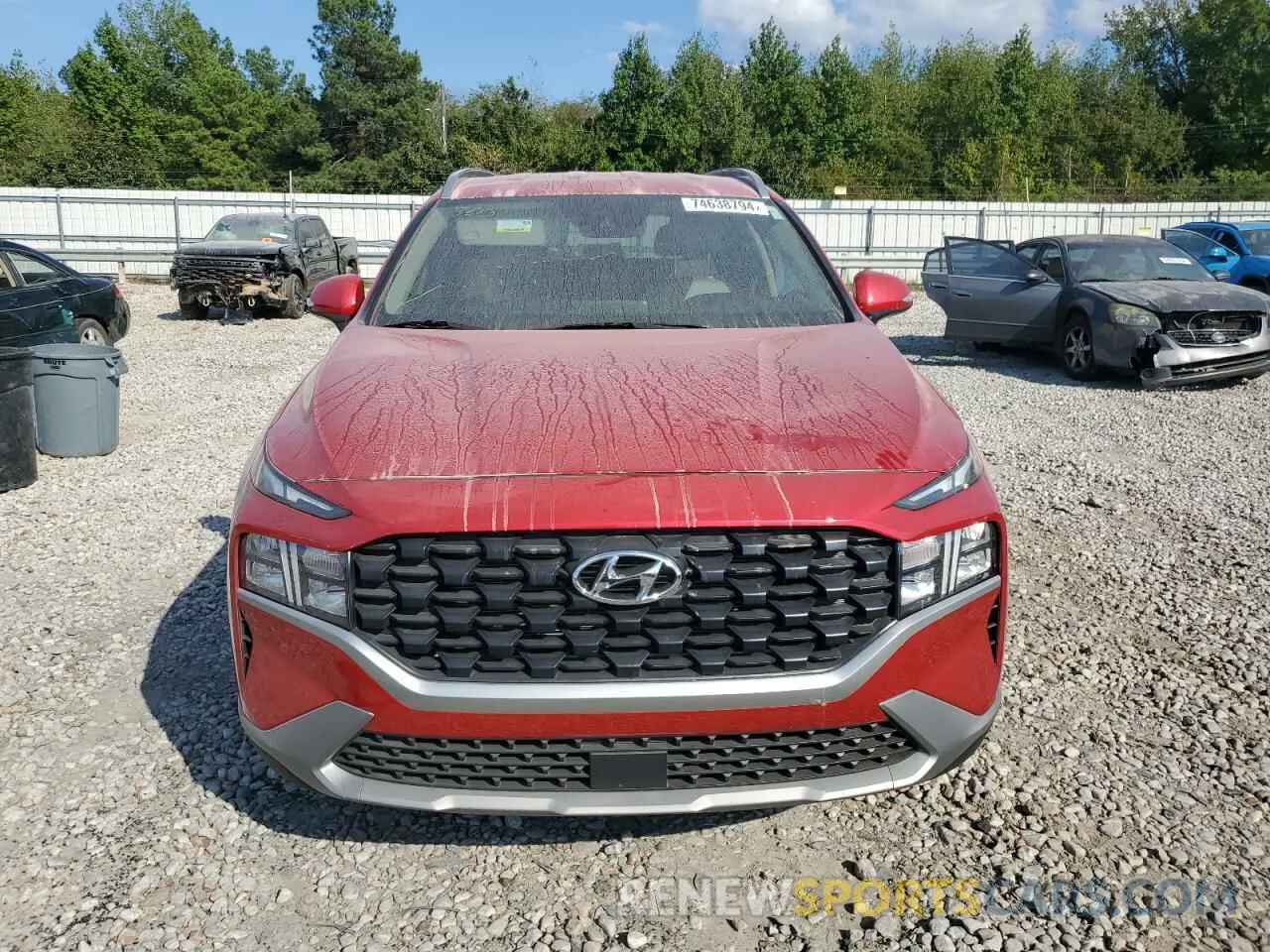 5 Photograph of a damaged car 5NMS24AJ7PH553367 HYUNDAI SANTA FE 2023
