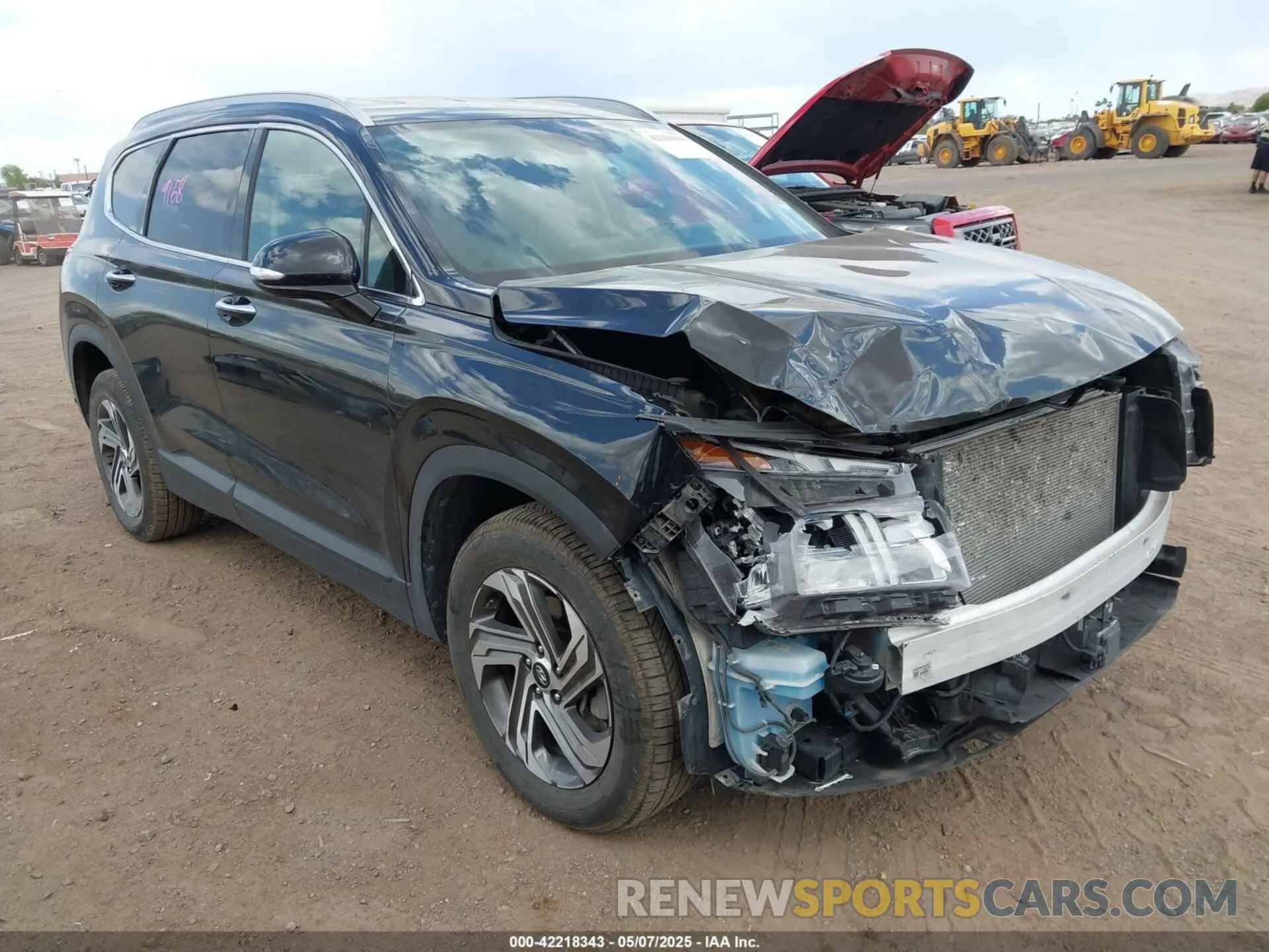 1 Фотография поврежденного автомобиля 5NMS24AJ7PH563090 HYUNDAI SANTA FE 2023