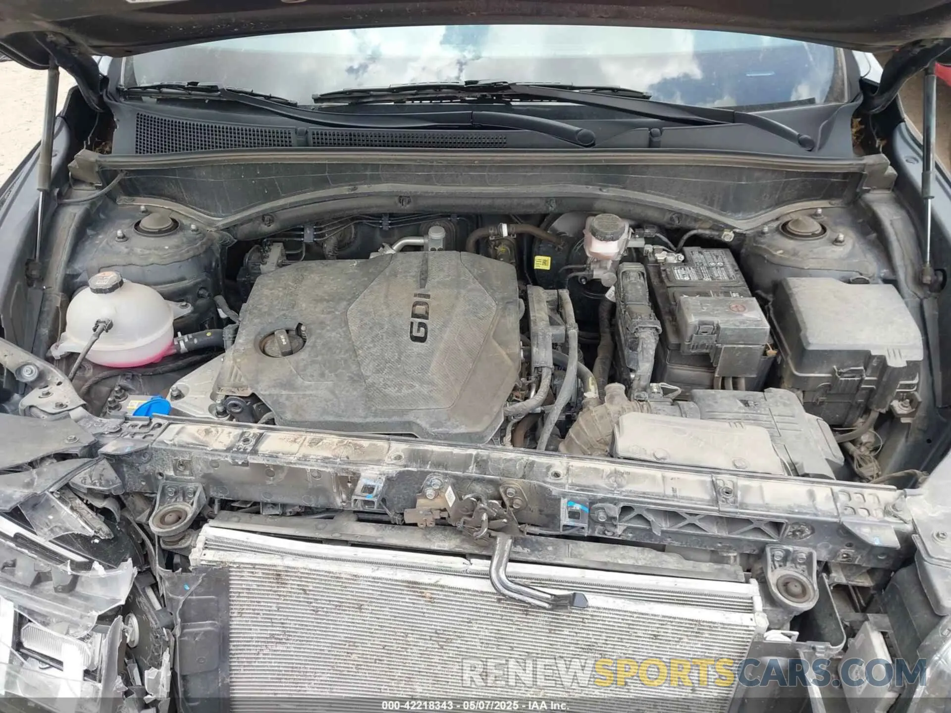 10 Фотография поврежденного автомобиля 5NMS24AJ7PH563090 HYUNDAI SANTA FE 2023
