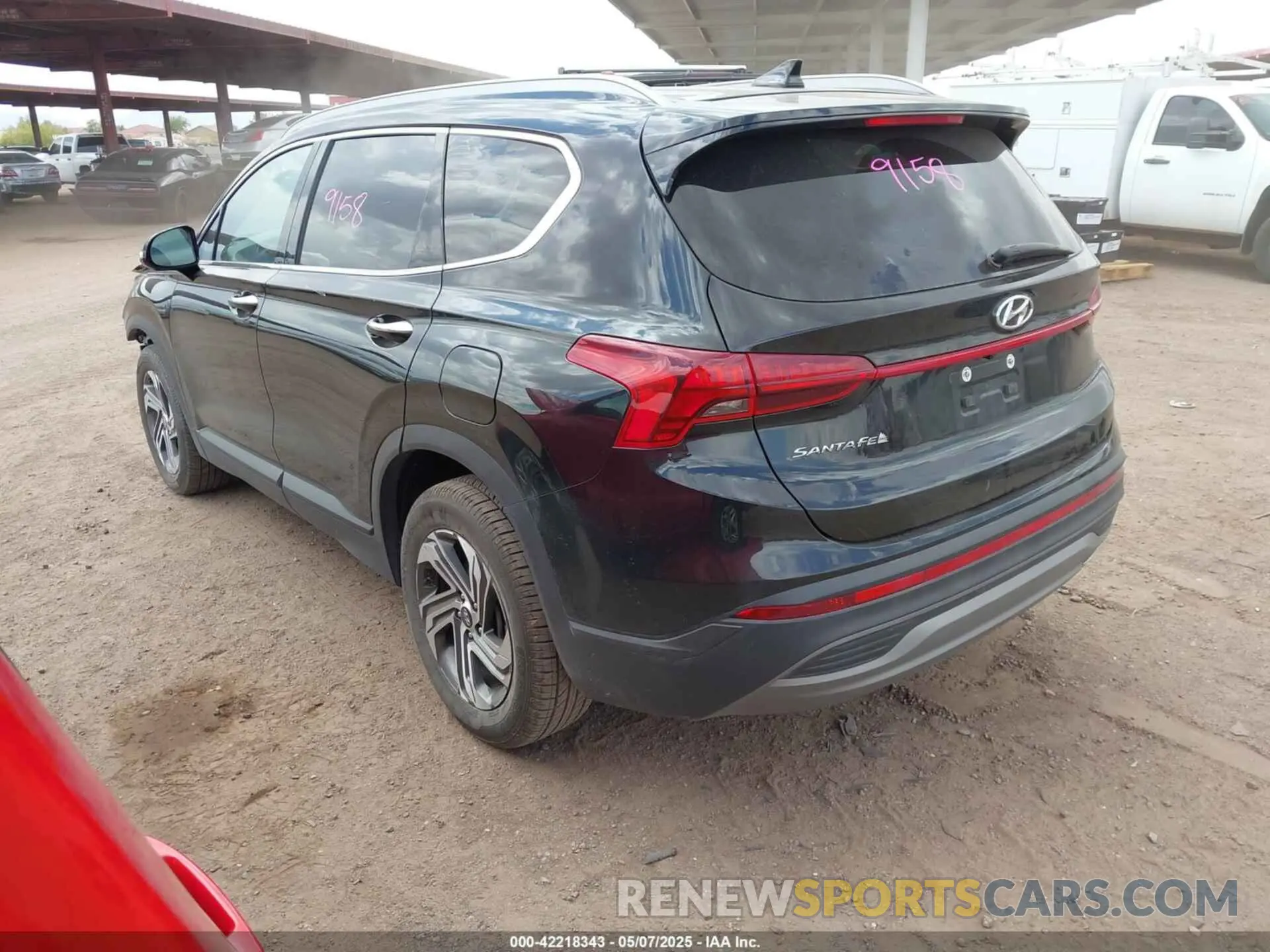 3 Фотография поврежденного автомобиля 5NMS24AJ7PH563090 HYUNDAI SANTA FE 2023