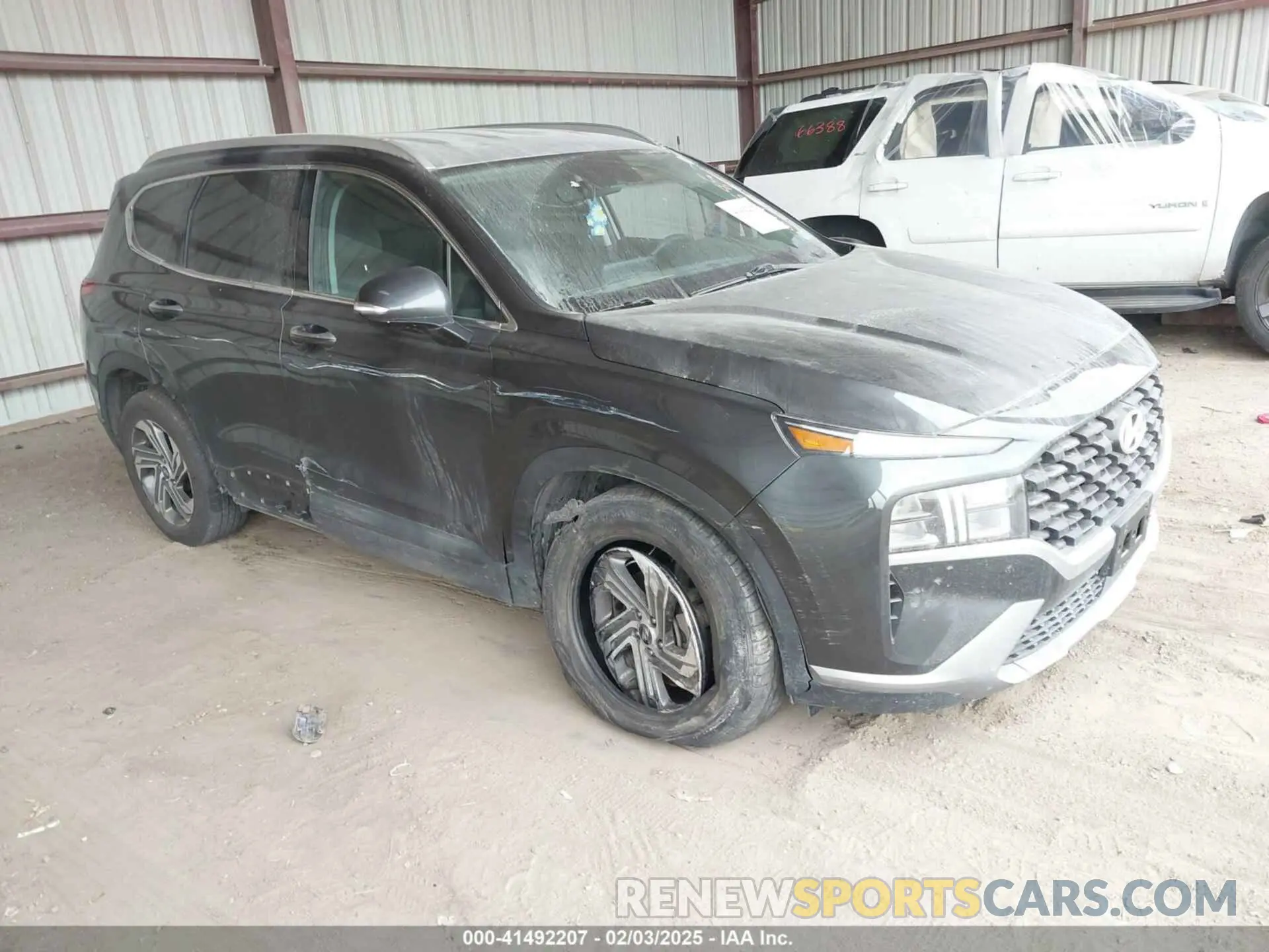 1 Фотография поврежденного автомобиля 5NMS24AJ7PH564076 HYUNDAI SANTA FE 2023