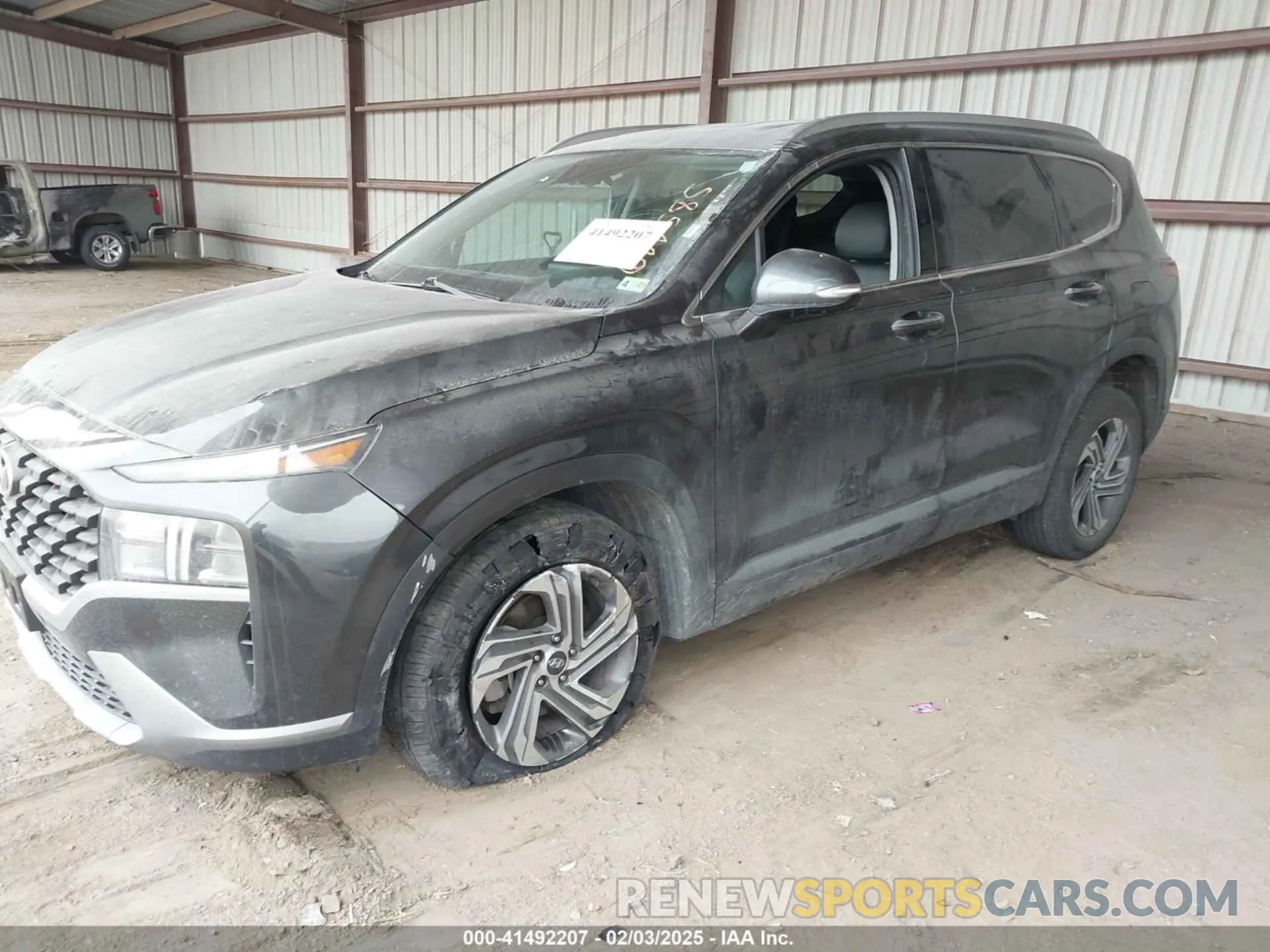 2 Фотография поврежденного автомобиля 5NMS24AJ7PH564076 HYUNDAI SANTA FE 2023