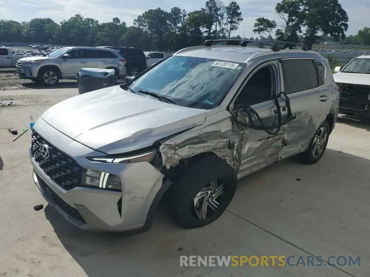 1 Photograph of a damaged car 5NMS24AJ8PH507420 HYUNDAI SANTA FE 2023