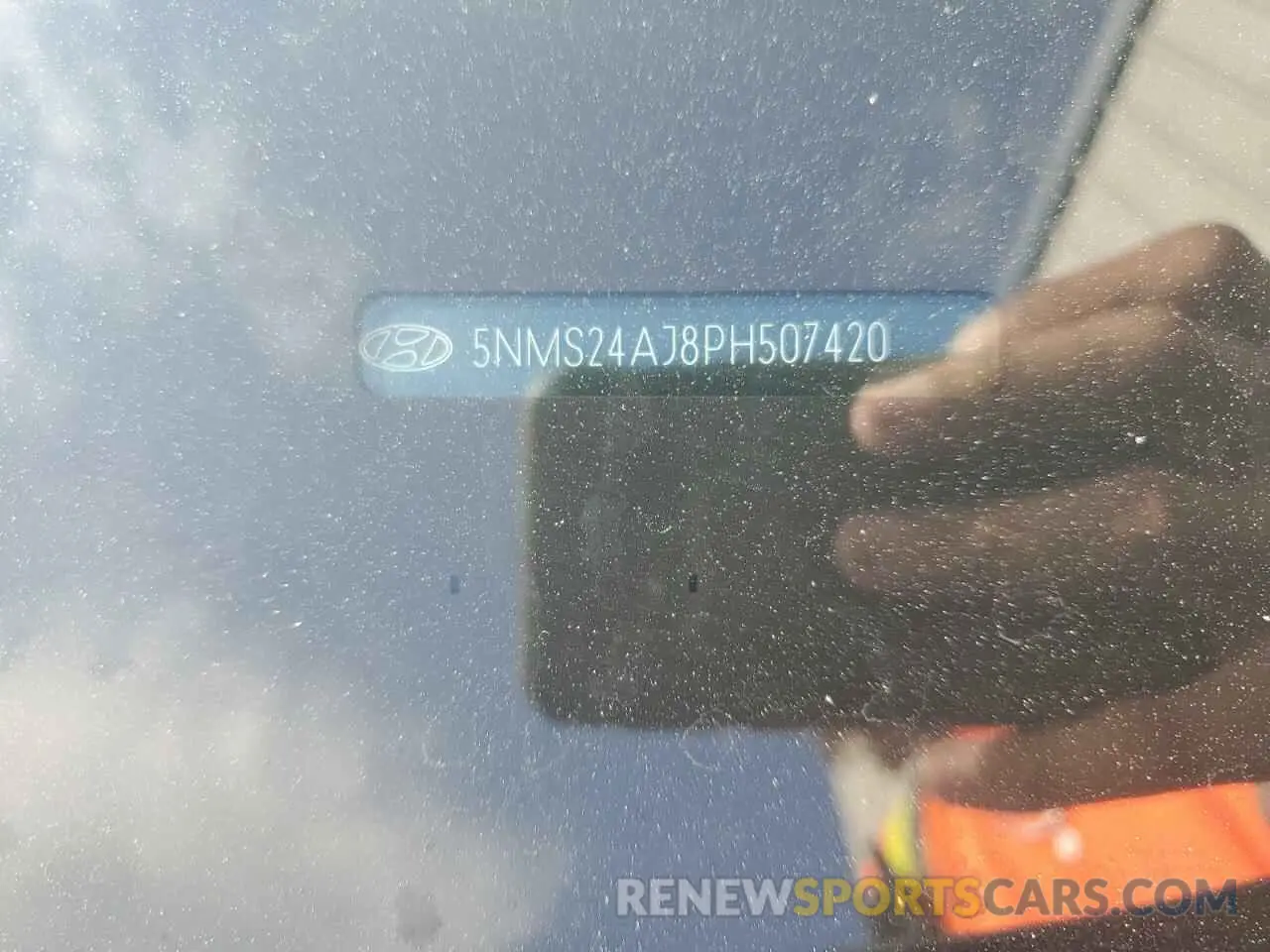 13 Photograph of a damaged car 5NMS24AJ8PH507420 HYUNDAI SANTA FE 2023