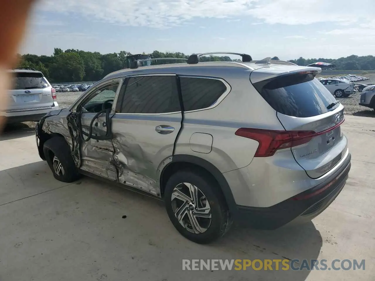 2 Photograph of a damaged car 5NMS24AJ8PH507420 HYUNDAI SANTA FE 2023
