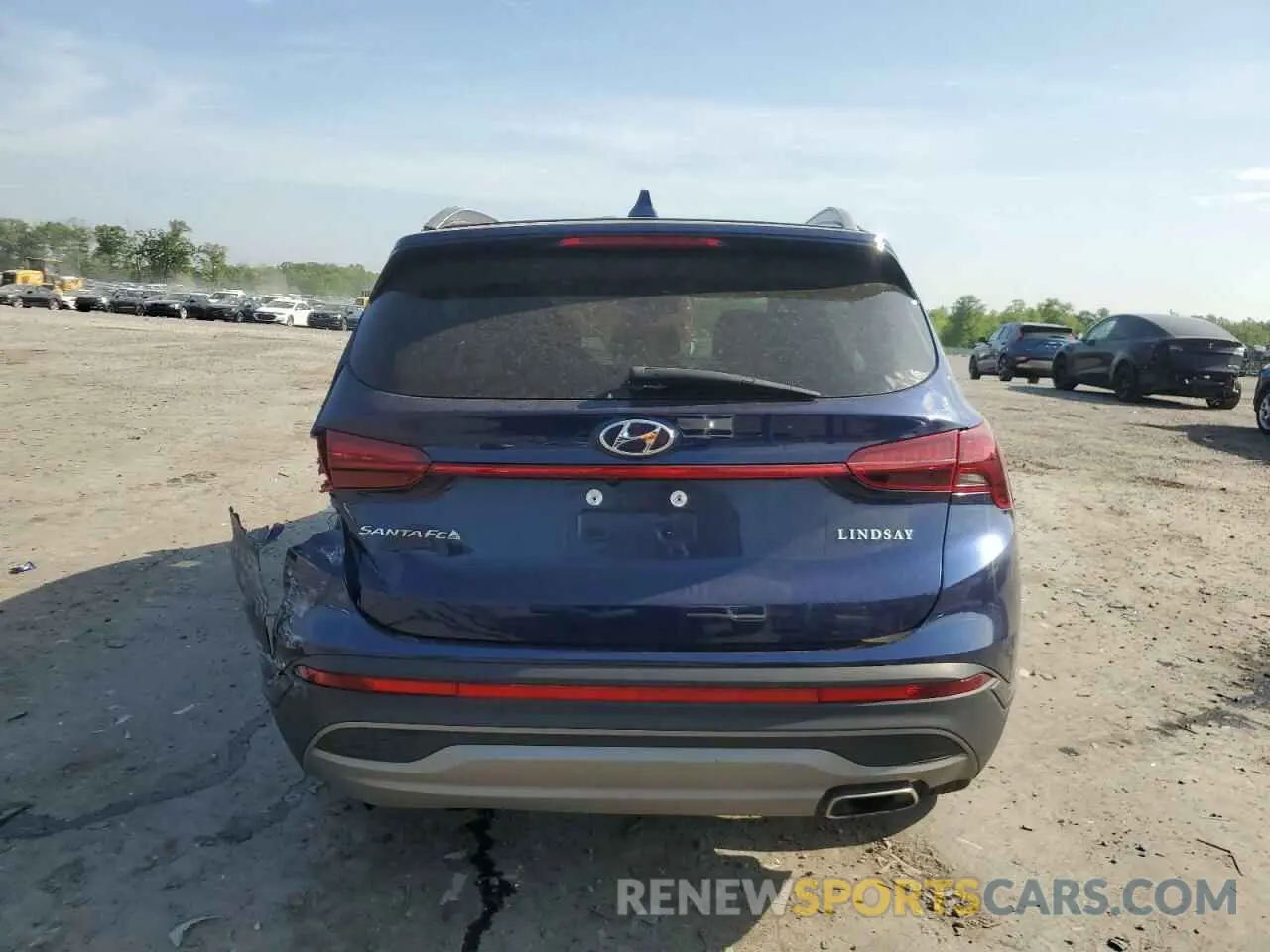 6 Фотография поврежденного автомобиля 5NMS24AJ8PH522256 HYUNDAI SANTA FE 2023