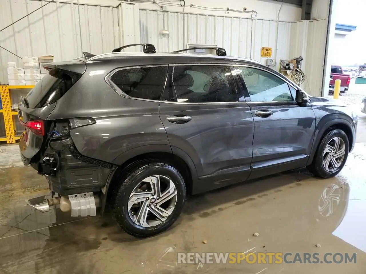 3 Фотография поврежденного автомобиля 5NMS24AJ9PH621989 HYUNDAI SANTA FE 2023