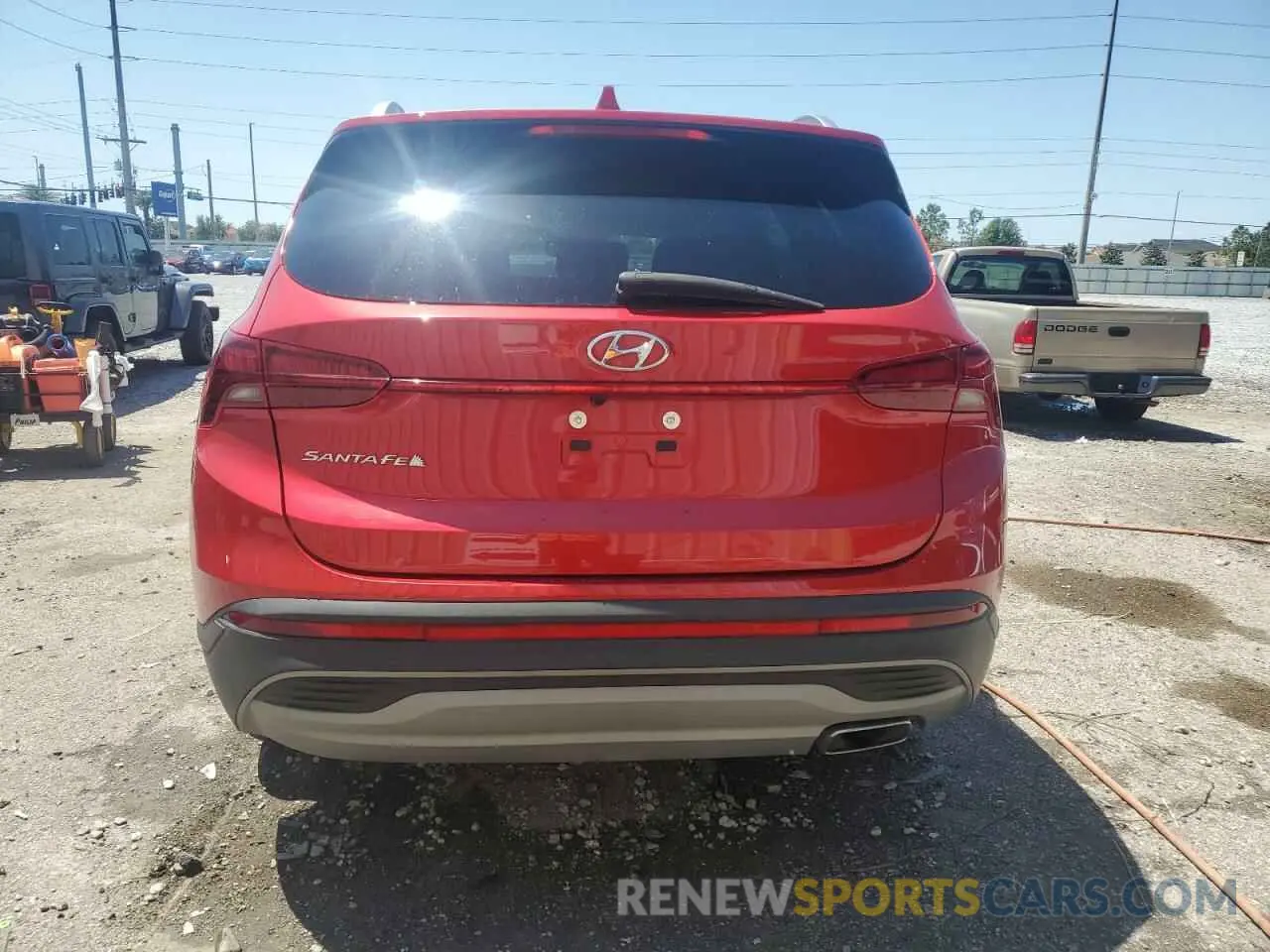 6 Photograph of a damaged car 5NMS24AJXPH550110 HYUNDAI SANTA FE 2023