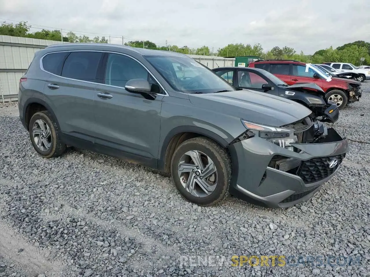 4 Photograph of a damaged car 5NMS24AJXPH557042 HYUNDAI SANTA FE 2023