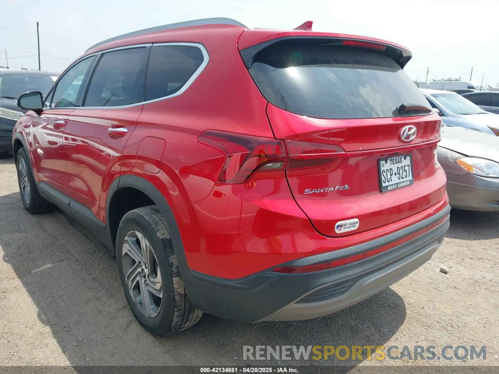 3 Photograph of a damaged car 5NMS2DAJ0PH484022 HYUNDAI SANTA FE 2023