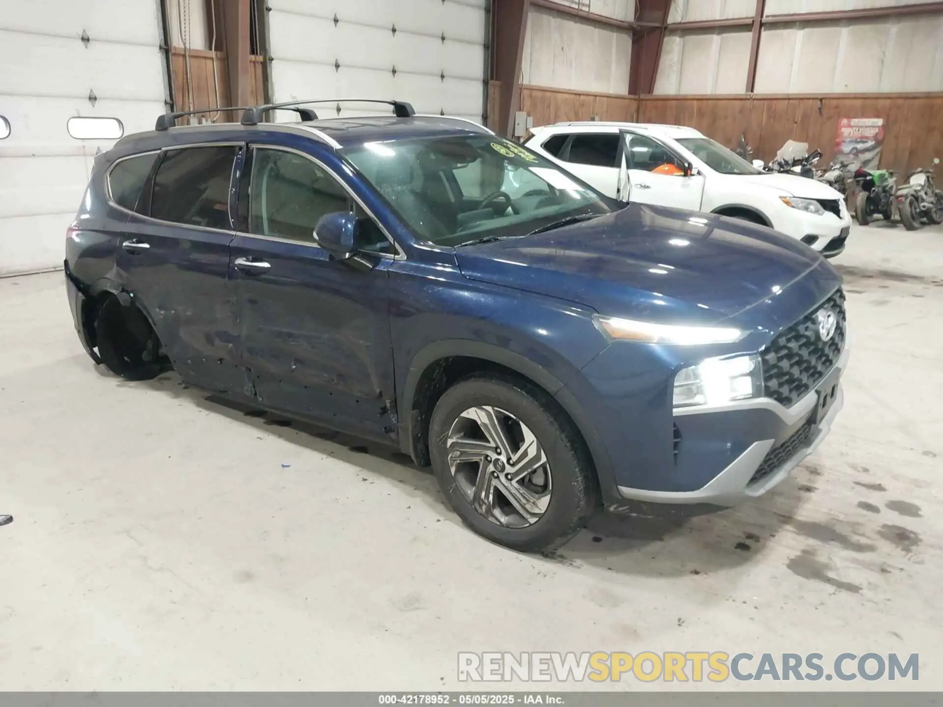 1 Photograph of a damaged car 5NMS2DAJ0PH501854 HYUNDAI SANTA FE 2023
