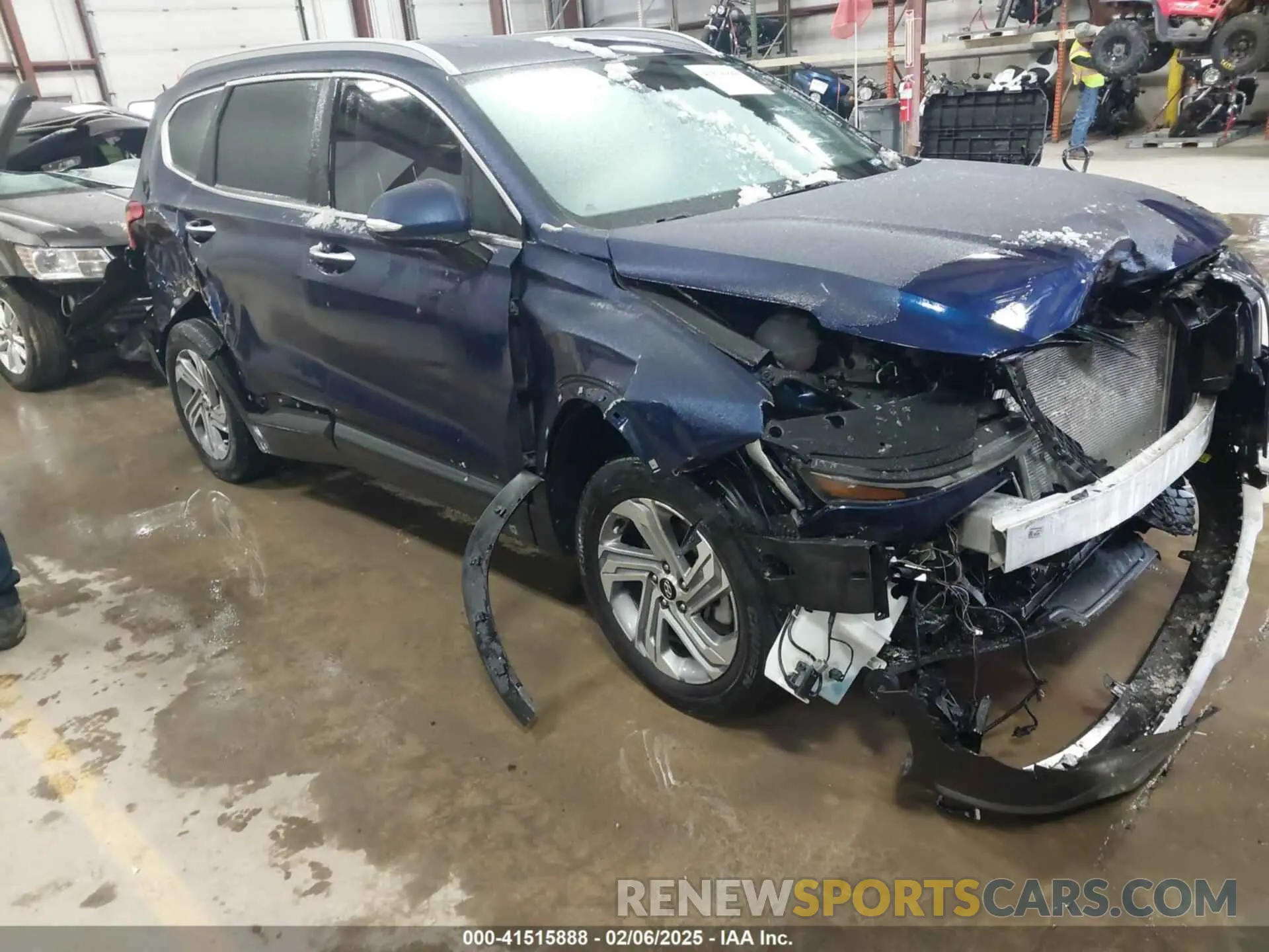 1 Photograph of a damaged car 5NMS2DAJ0PH554523 HYUNDAI SANTA FE 2023