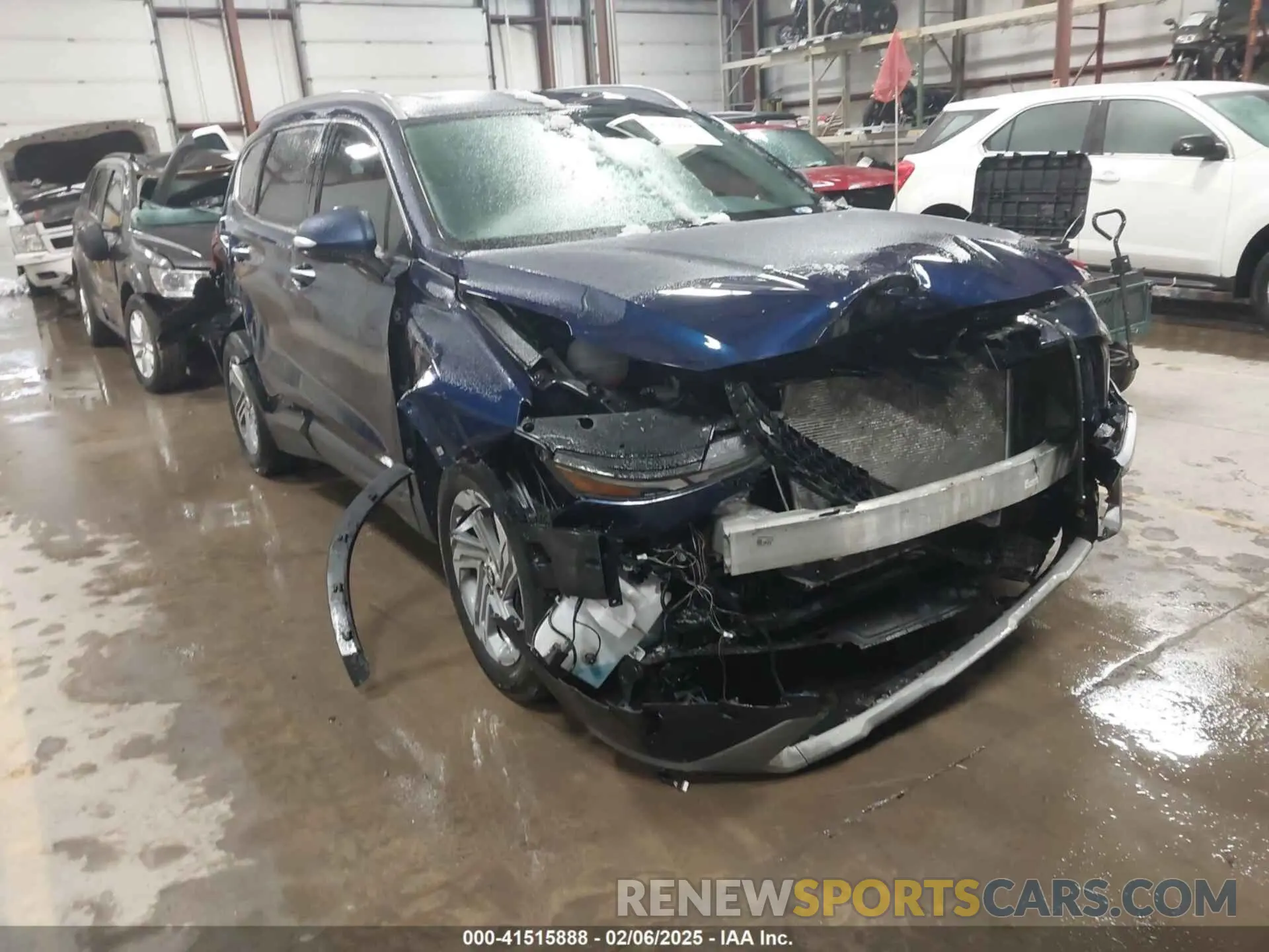 6 Photograph of a damaged car 5NMS2DAJ0PH554523 HYUNDAI SANTA FE 2023