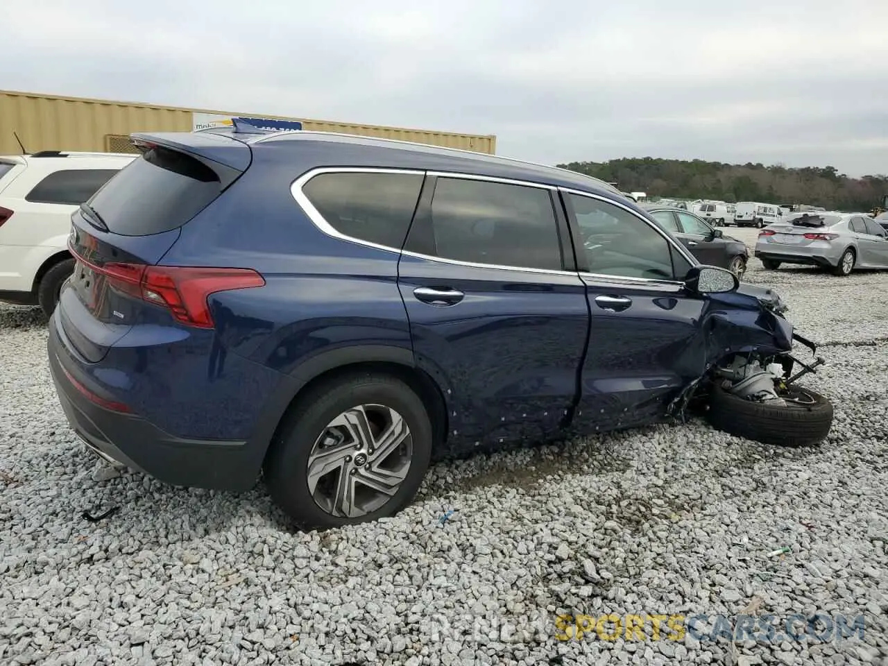 3 Фотография поврежденного автомобиля 5NMS2DAJ0PH579518 HYUNDAI SANTA FE 2023