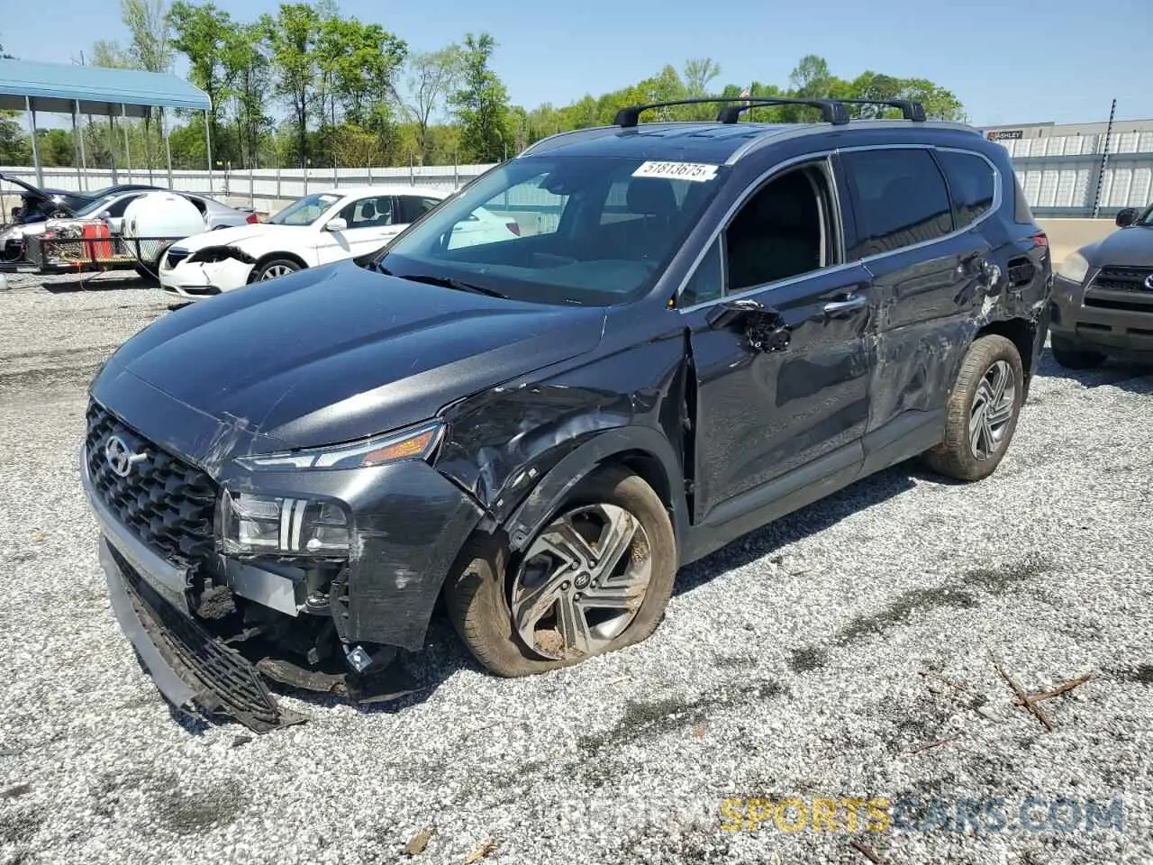 1 Photograph of a damaged car 5NMS2DAJ1PH534510 HYUNDAI SANTA FE 2023