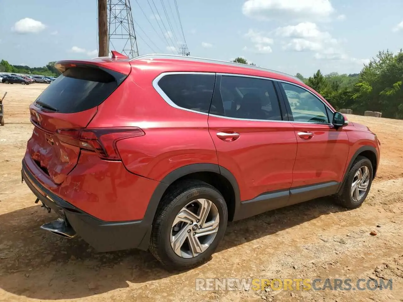 3 Photograph of a damaged car 5NMS2DAJ2PH557360 HYUNDAI SANTA FE 2023