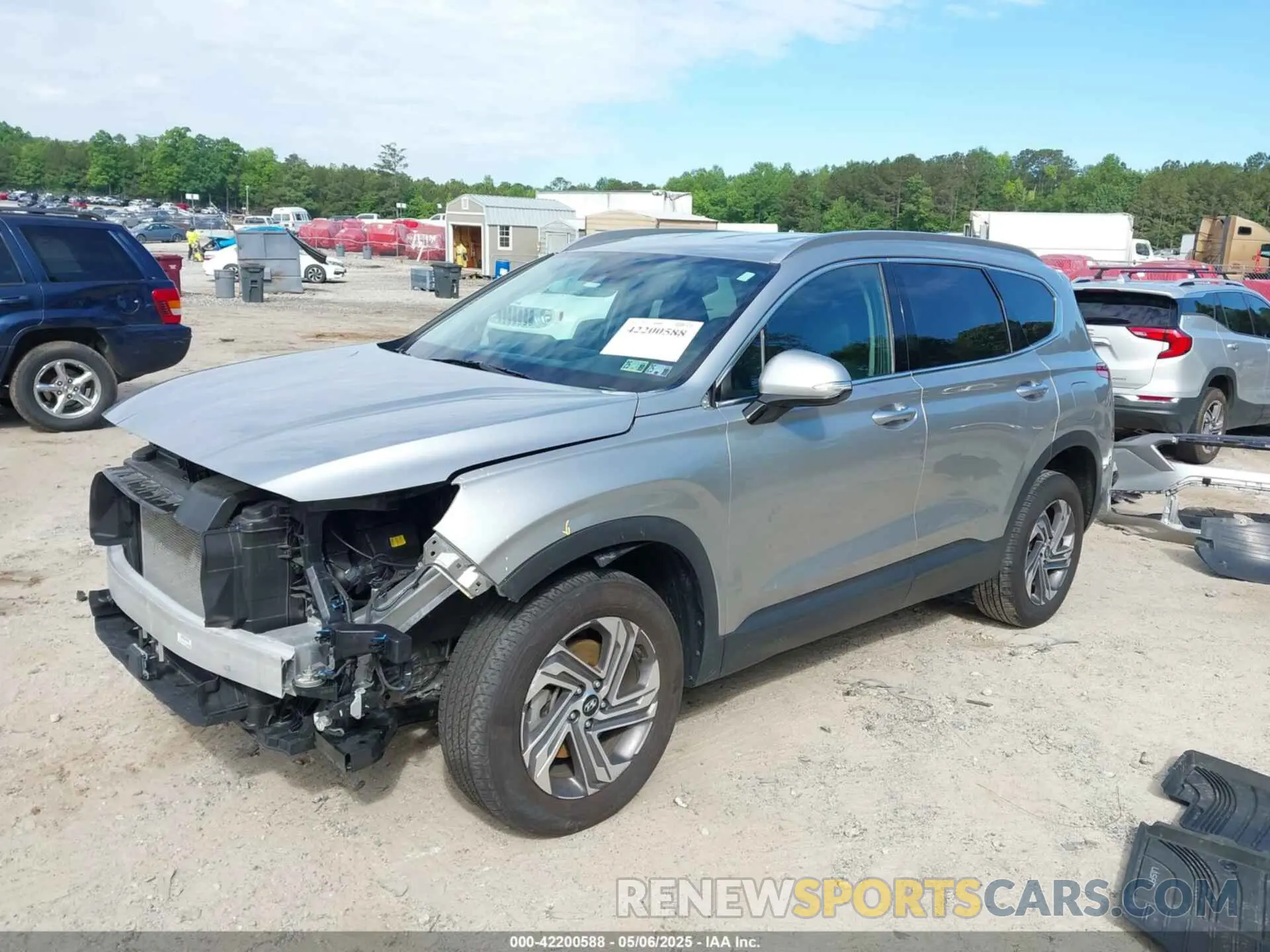 2 Фотография поврежденного автомобиля 5NMS2DAJ2PH643753 HYUNDAI SANTA FE 2023