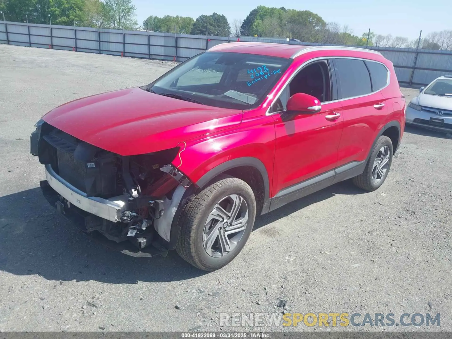 2 Фотография поврежденного автомобиля 5NMS2DAJ4PH571423 HYUNDAI SANTA FE 2023