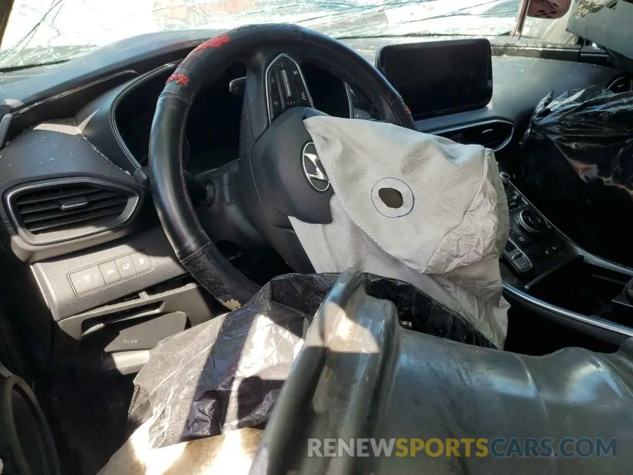 8 Photograph of a damaged car 5NMS2DAJ5PH530038 HYUNDAI SANTA FE 2023