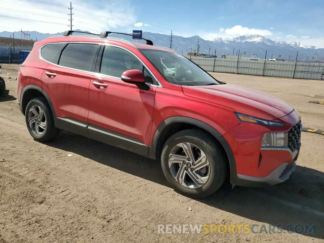 4 Фотография поврежденного автомобиля 5NMS2DAJ5PH540889 HYUNDAI SANTA FE 2023