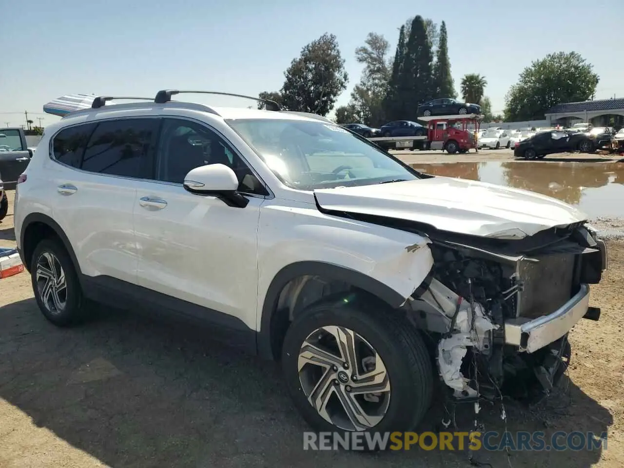 4 Photograph of a damaged car 5NMS2DAJ6PH489970 HYUNDAI SANTA FE 2023