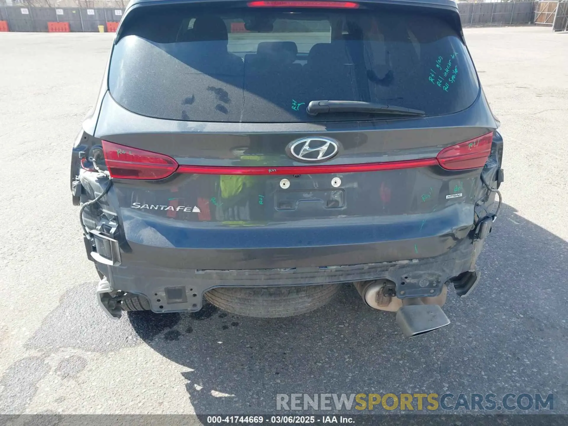 6 Фотография поврежденного автомобиля 5NMS2DAJ6PH559645 HYUNDAI SANTA FE 2023