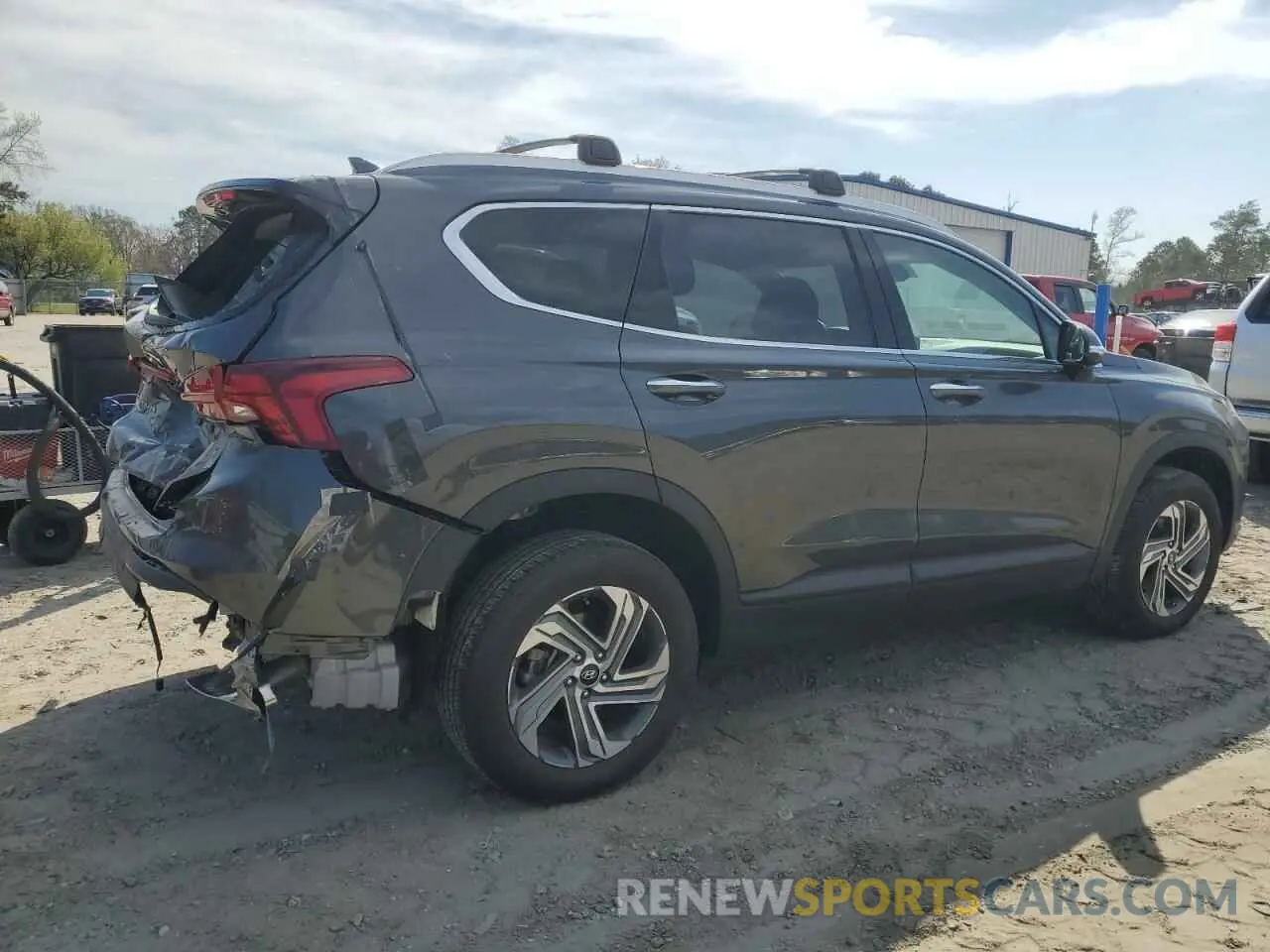 3 Photograph of a damaged car 5NMS2DAJ6PH587008 HYUNDAI SANTA FE 2023