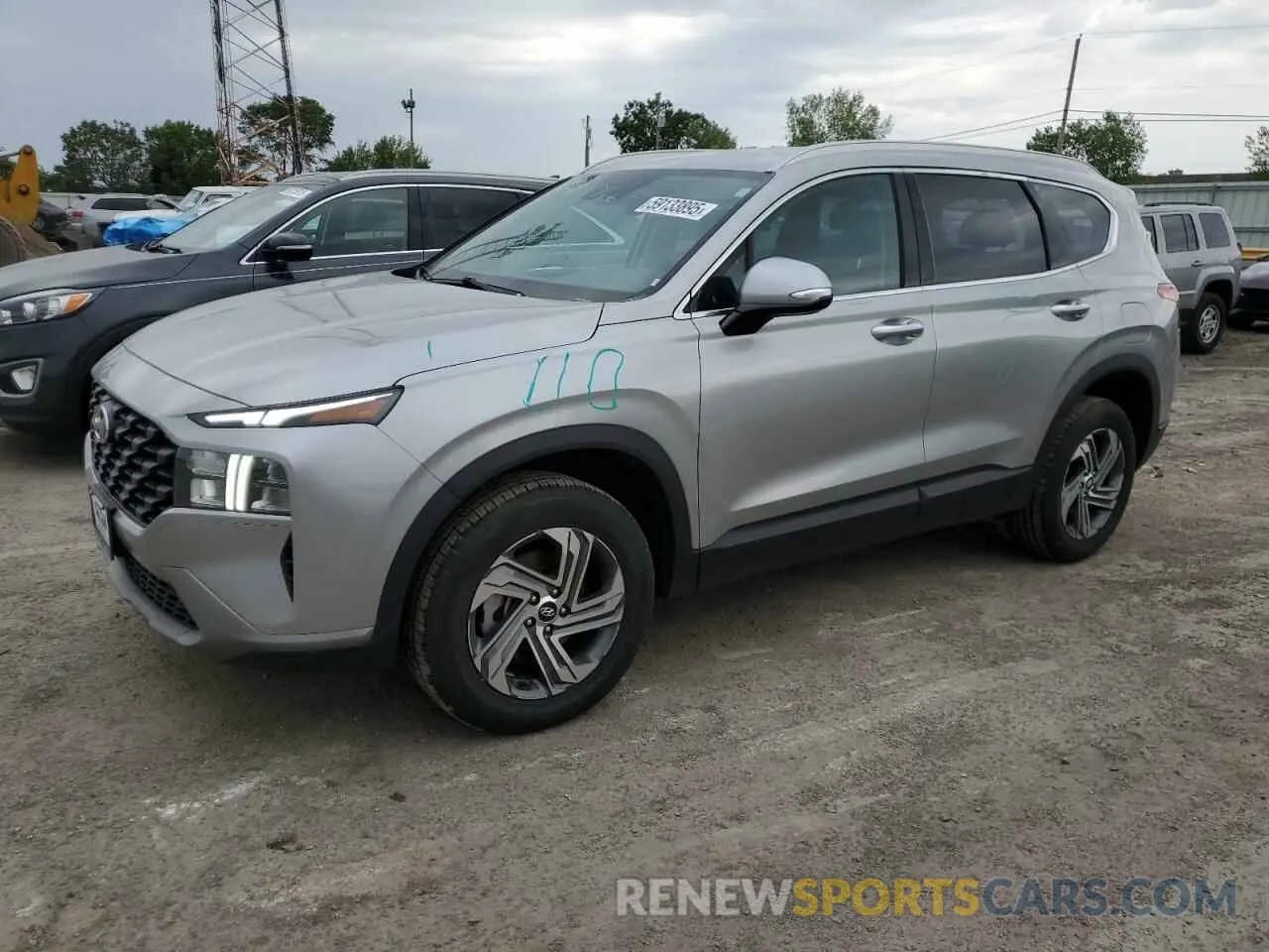 1 Фотография поврежденного автомобиля 5NMS2DAJ6PH628432 HYUNDAI SANTA FE 2023