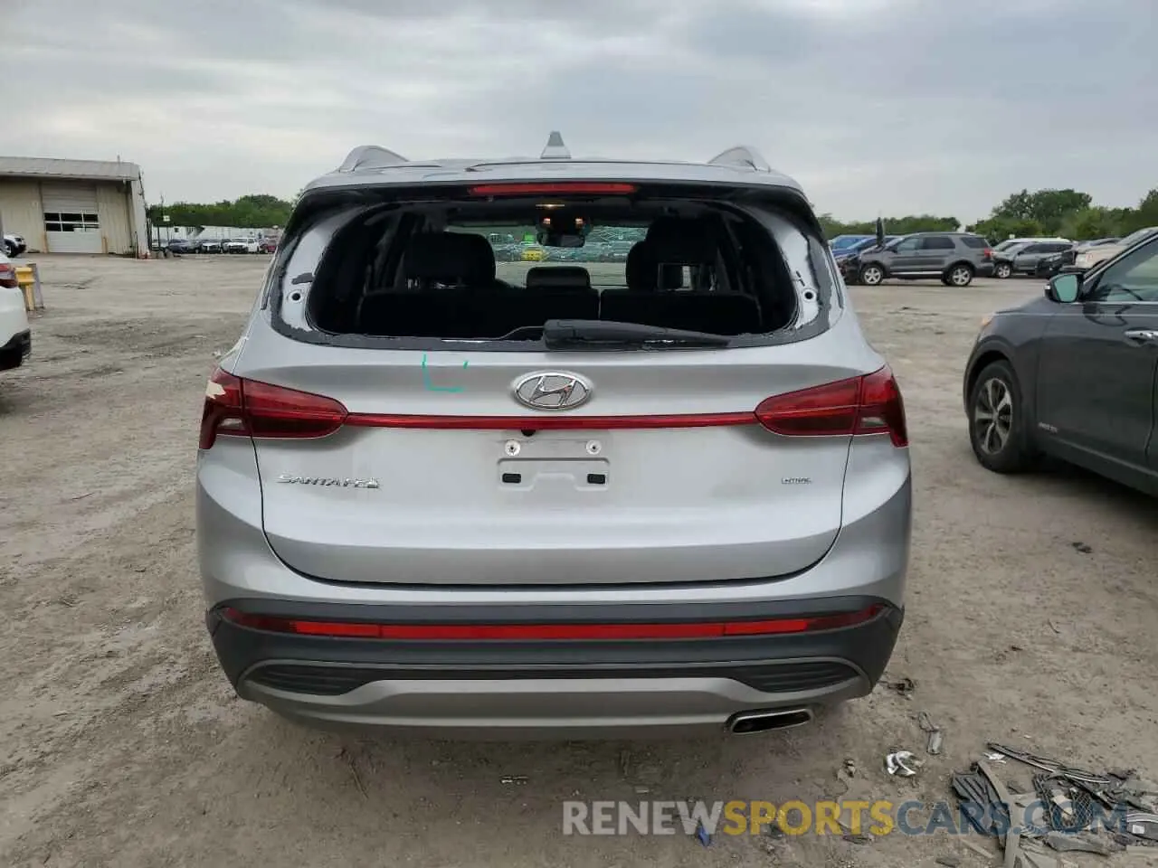 6 Фотография поврежденного автомобиля 5NMS2DAJ6PH628432 HYUNDAI SANTA FE 2023