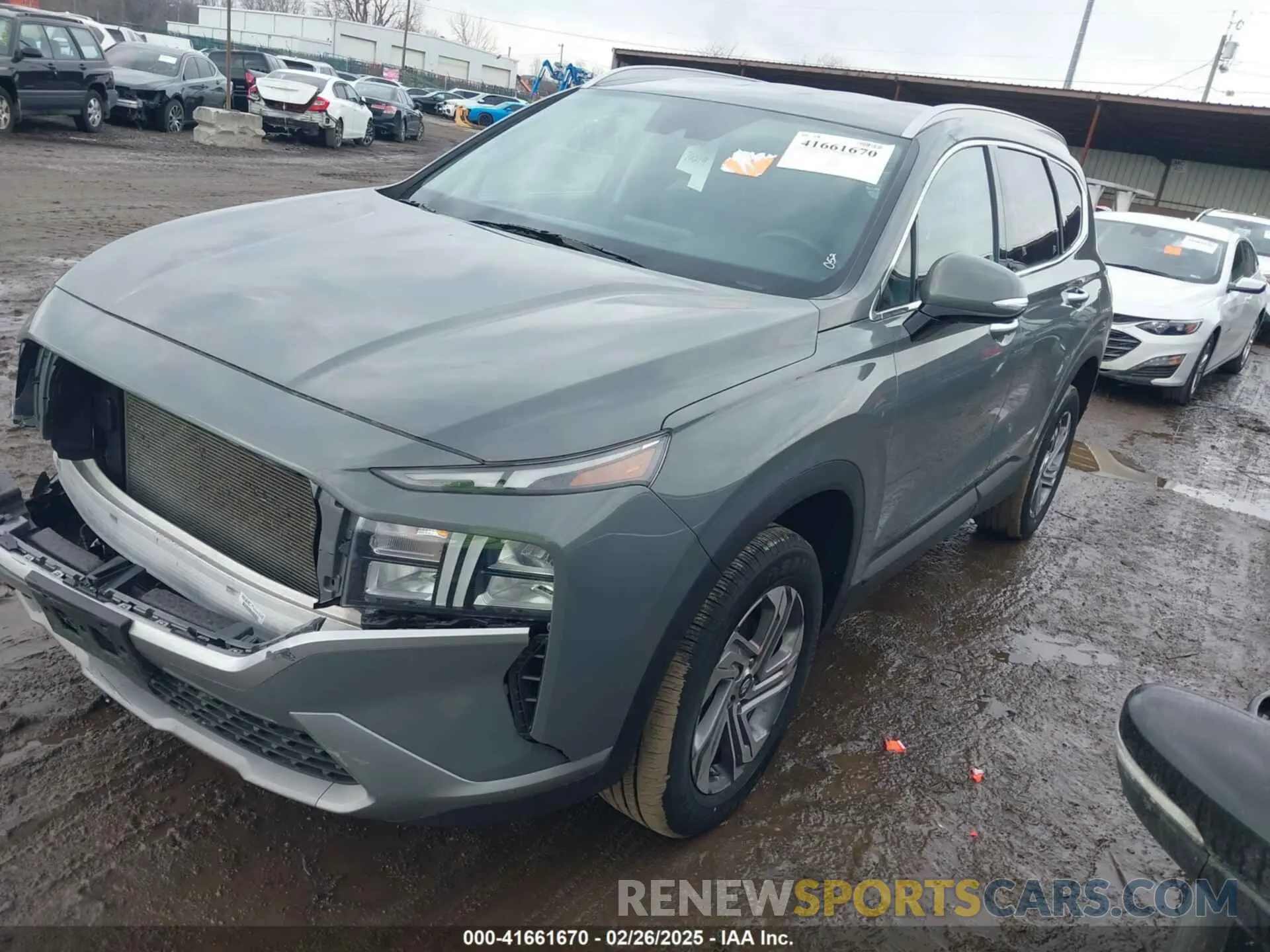 2 Фотография поврежденного автомобиля 5NMS2DAJ7PH523091 HYUNDAI SANTA FE 2023