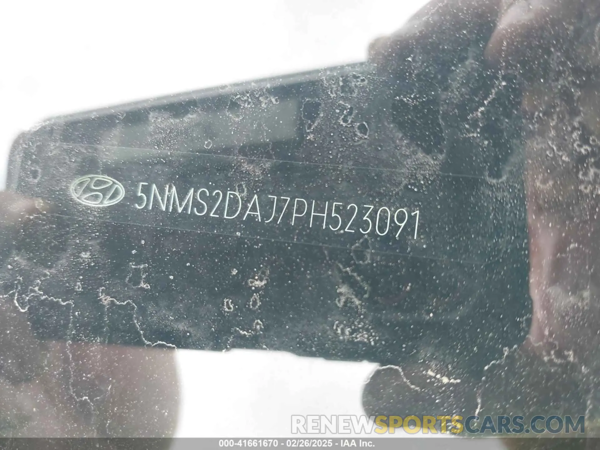 9 Фотография поврежденного автомобиля 5NMS2DAJ7PH523091 HYUNDAI SANTA FE 2023