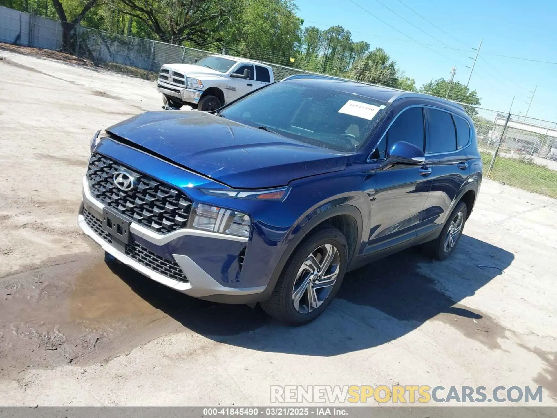 2 Photograph of a damaged car 5NMS2DAJ7PH592881 HYUNDAI SANTA FE 2023